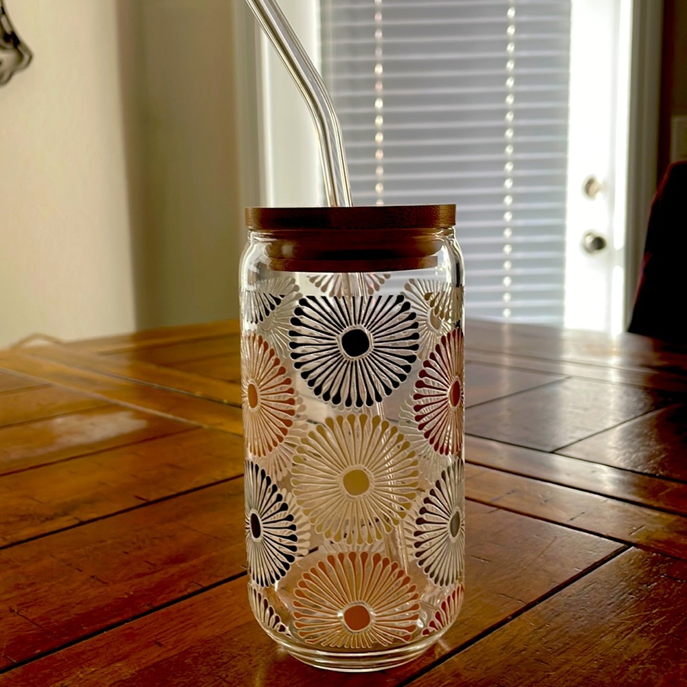 Glass tumbler 16oz.